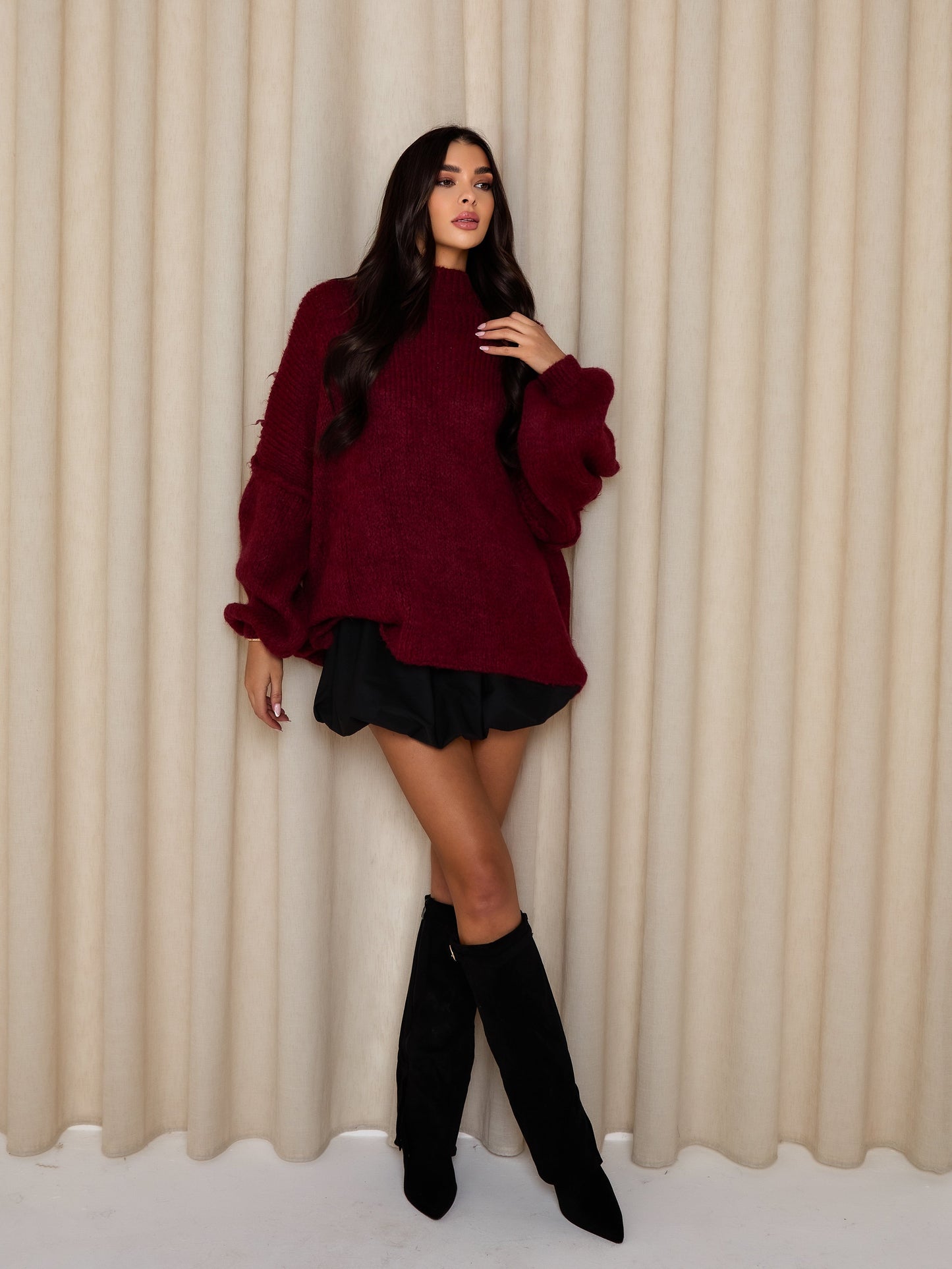 Clara™ | Oversized Knitted Jumper