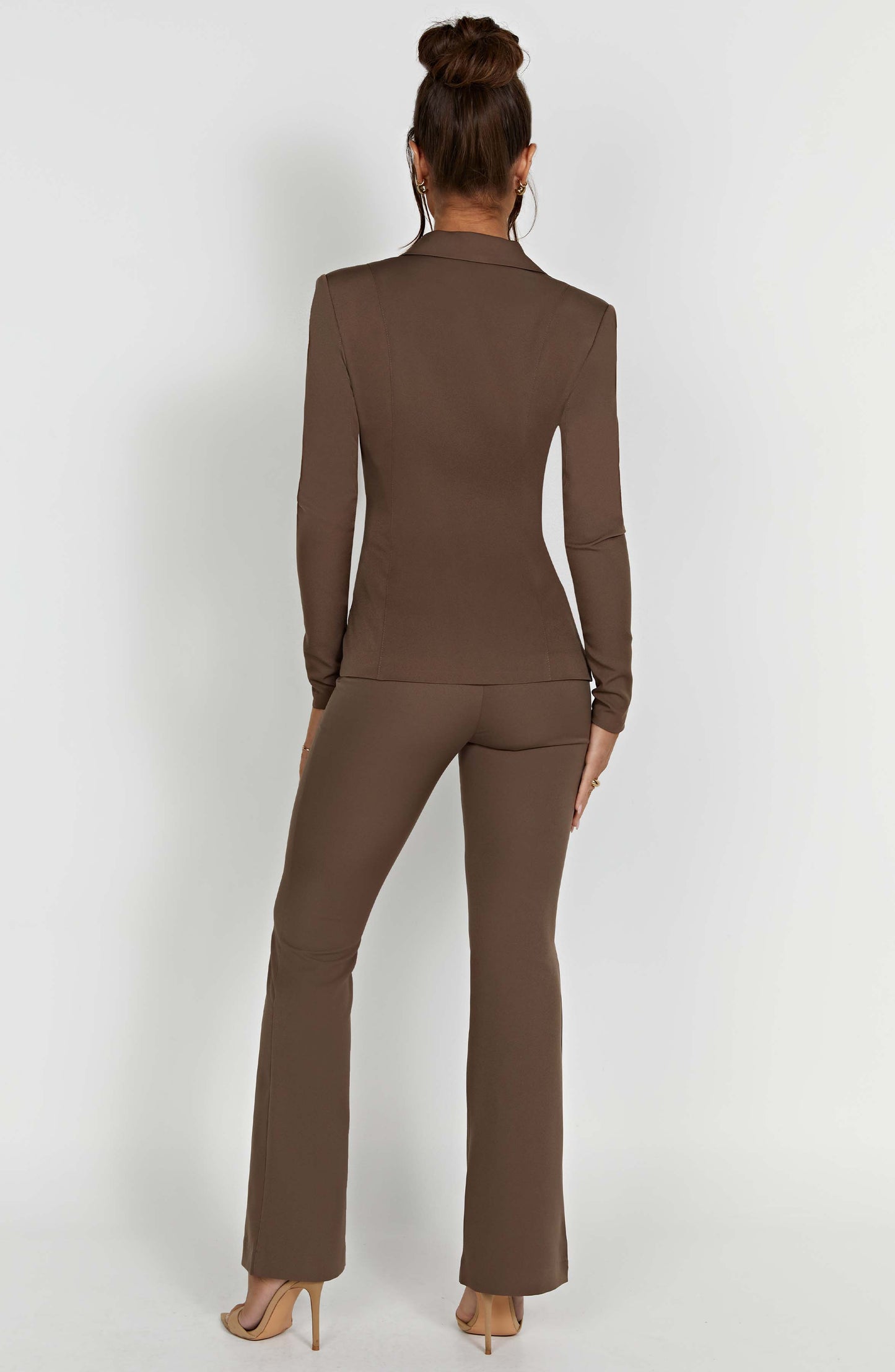 Genevieve™ | Mocha Tailored Fit Jacket